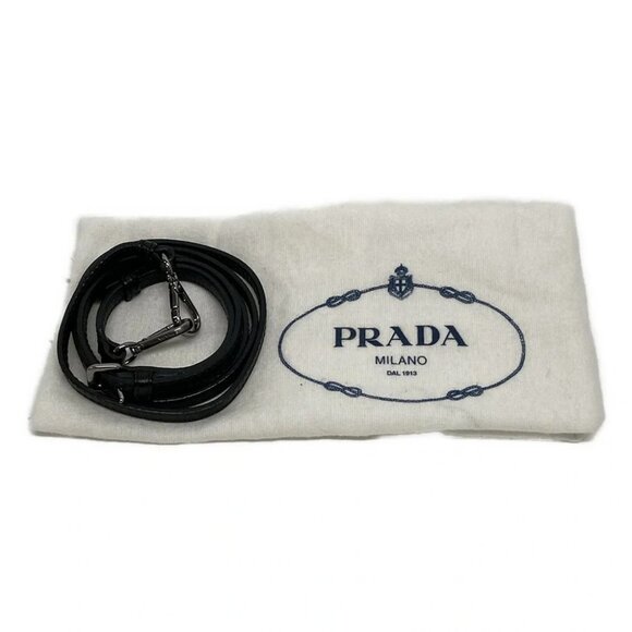 PRADA - Black Nylon Handbag - Picture 16 of 16